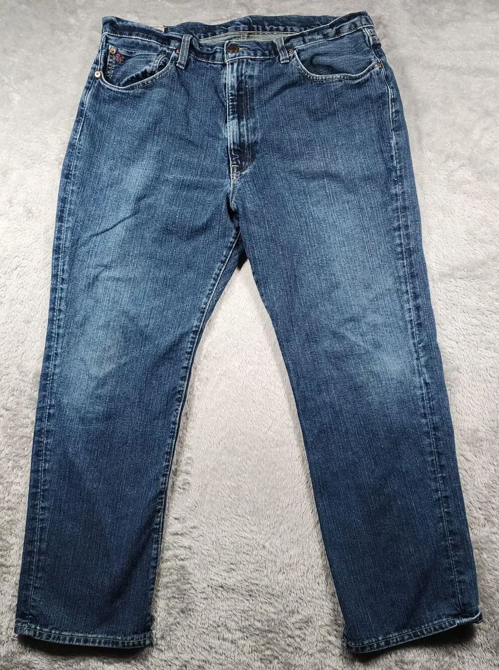 Polo Ralph Lauren Jeans Mens 38x30 (Fits 36x30) Cortlandt 300 Relaxed Straight